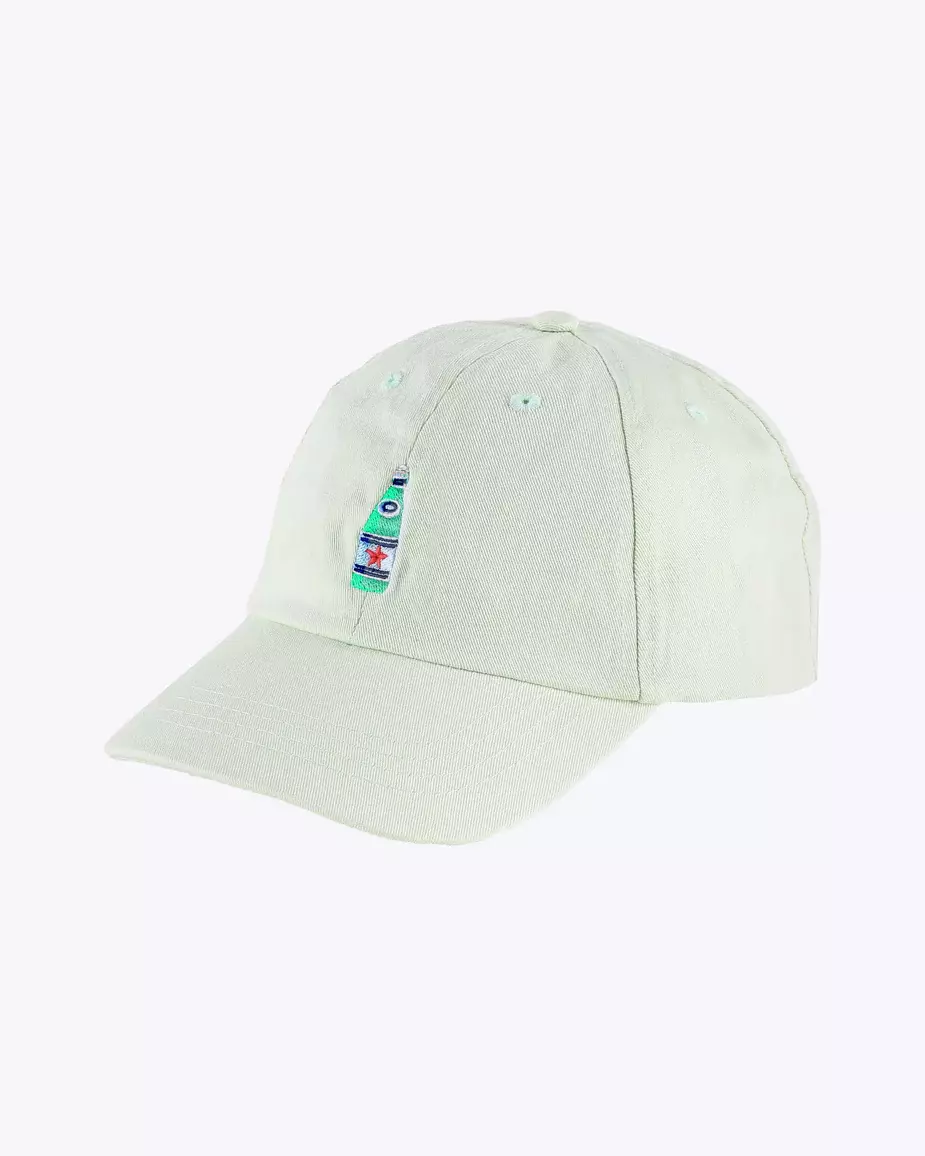 Wemoto Embroidered 6-Panel Bottle Cap Unisex mint